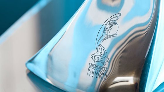 Uefa Womens Euro Trophy Shoot Card