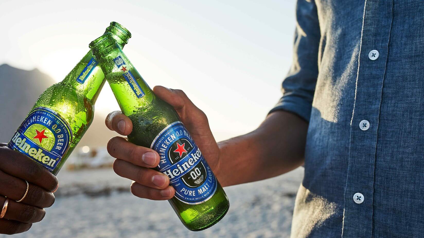 Heineken 00 2Bottles Proost